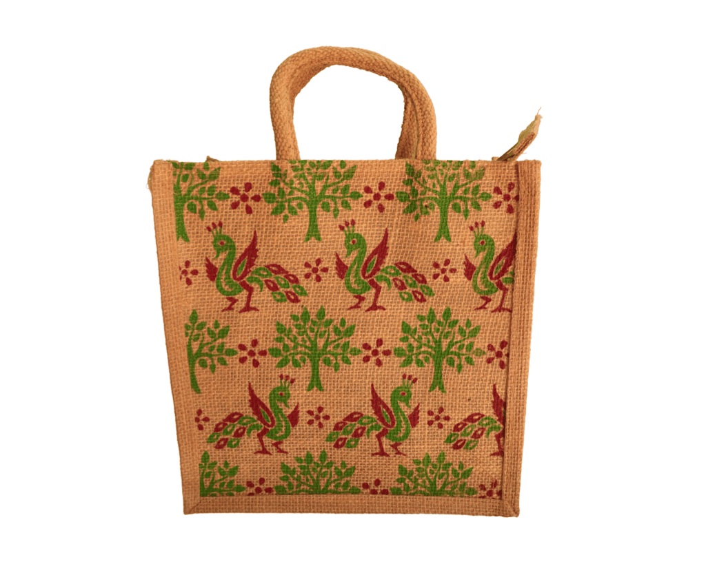 Peacock Jute Bag