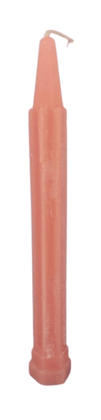 ATMAKUR Pink Pillar Candle - 6" Tall, 2" Diameter, 100% Beeswax, Unscented