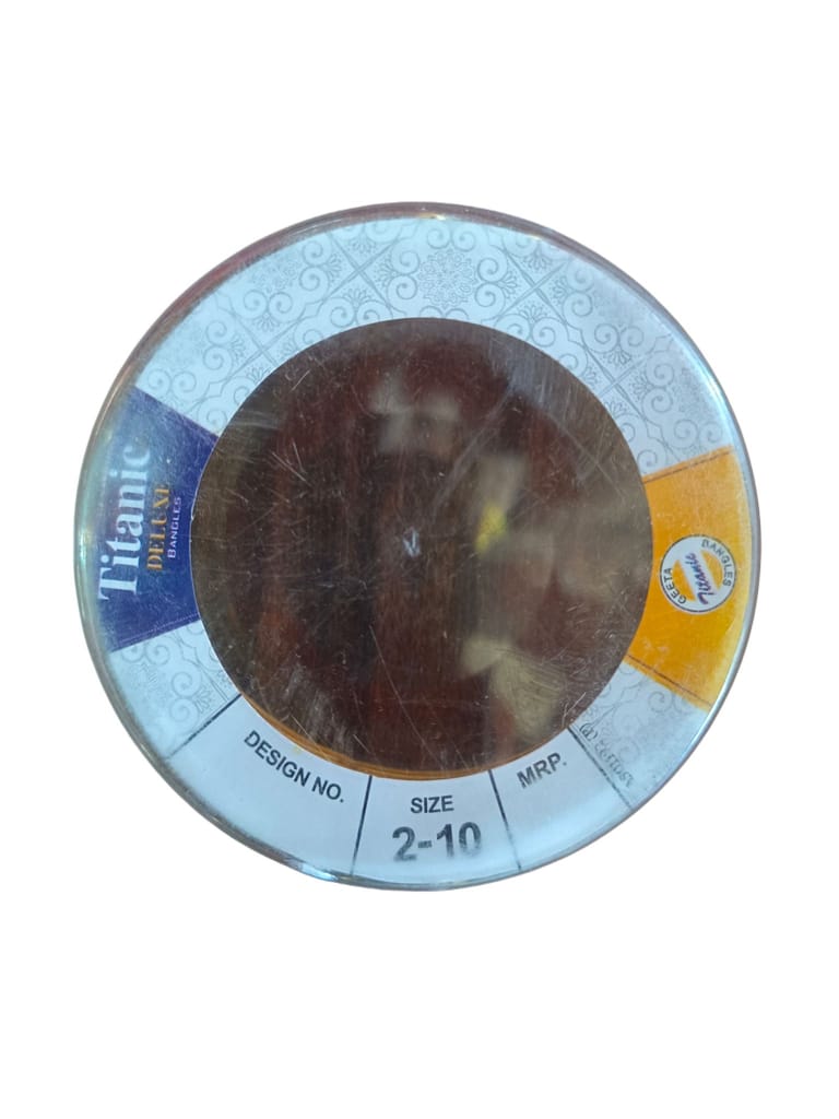 Gold Plated Bangles With Green and Red Stone Set of 4 Size 2-10