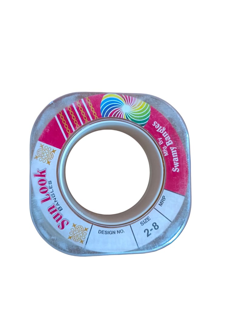 Gold Plated Textured Bangle Set of 4 Size 2-8