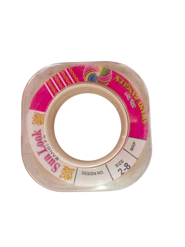 Gold Plated Twisted Bangles 4 Pcs Size 2-8