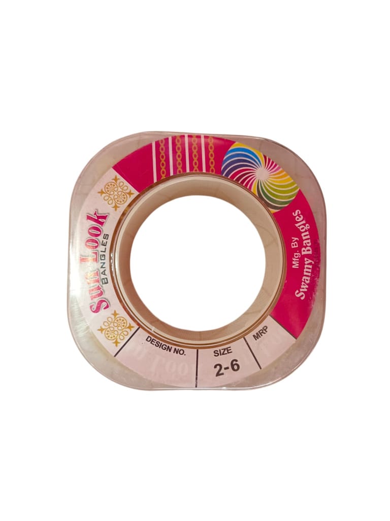 Gold Plated Twisted Bangles 4 Pcs Size 2-6