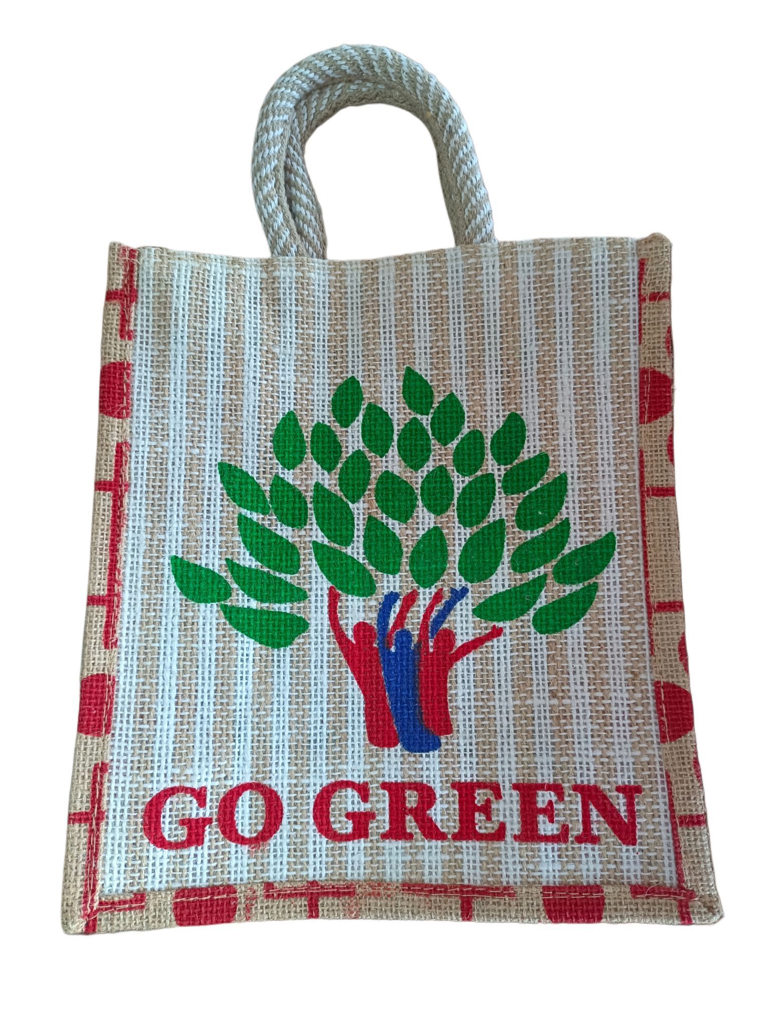Go Green Jute Carry Bag