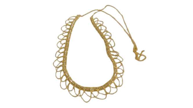 Gold-plated Design, perfect for Traditional Hip belt Occasions