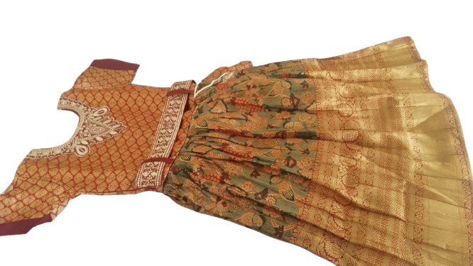 Girls' Traditional Indian Lehenga Choli Set | Wedding Party Wear | Readymade Lehenga Choli