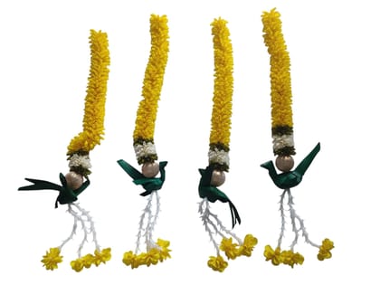 Yellow Garland of Flowers for Home Decor