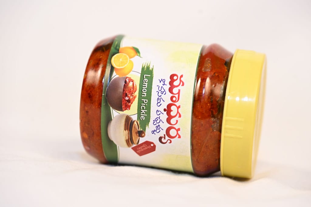 Homemade Andhra Style Spicy Lemon Pickle