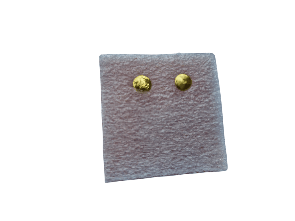 One Gram Gold Plated Long Chain Drop Earrings with Green Beads