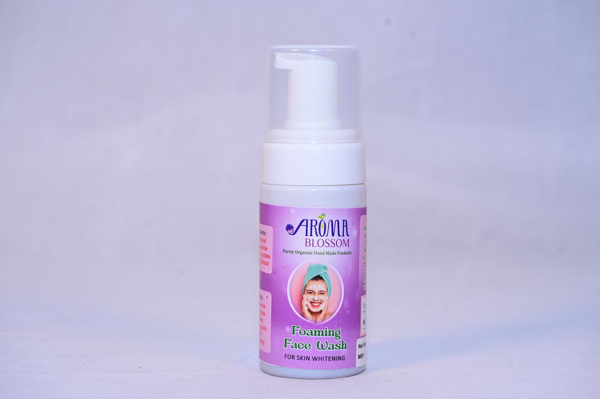 "Aroma Blossom Foaming Face Wash for Skin Whitening
