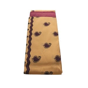 Buy Purple Cotton Bandhani Work Unstitched Salwar Suit With Dupatta Set For Women