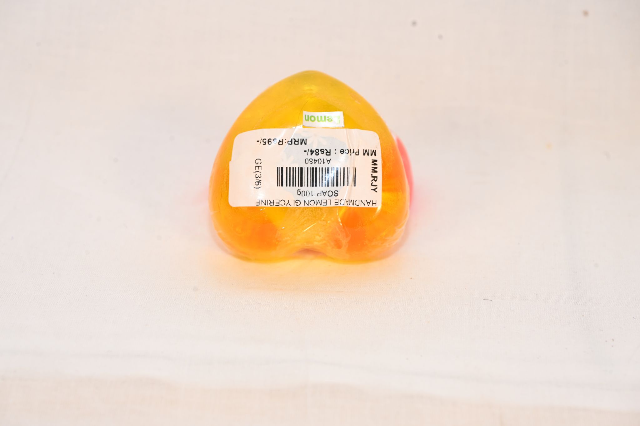 Handmade Lemon Glycerine Soap 100g