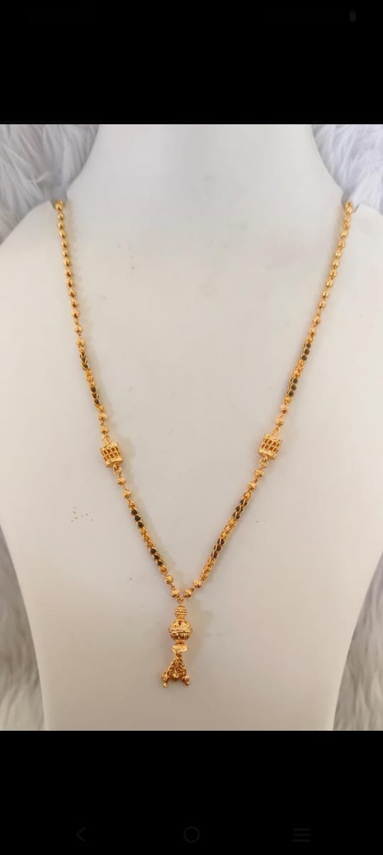 Yellow Gold Mangalsutra for Women