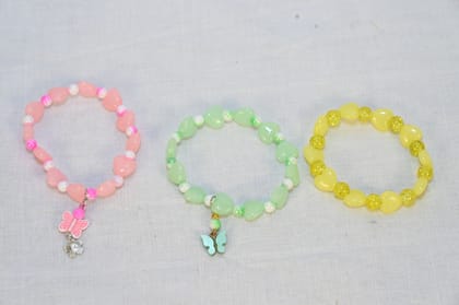 3Pcs/Set Bohemian Handmade Beaded Charm