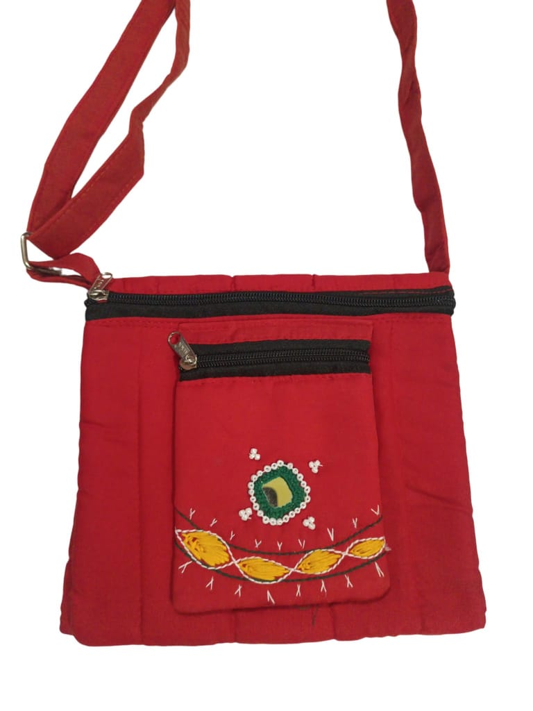 Cotton Sling Bag Small with Adjustable Strap - Handbags | Buy online on ZillyBuy