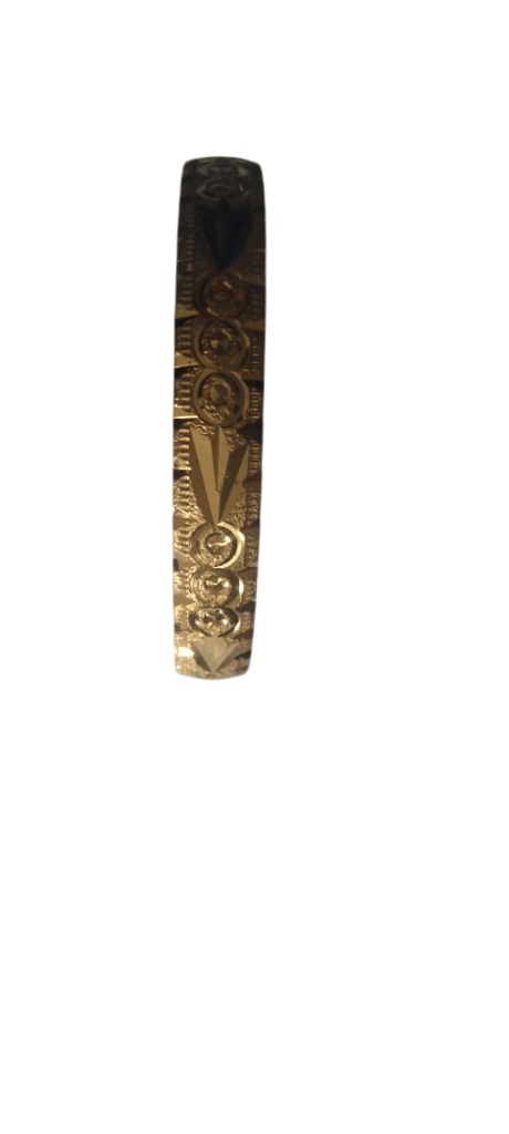 Gold Textured Bangles for Women - Bangles & Bracelets | Buy online on ZillyBuy