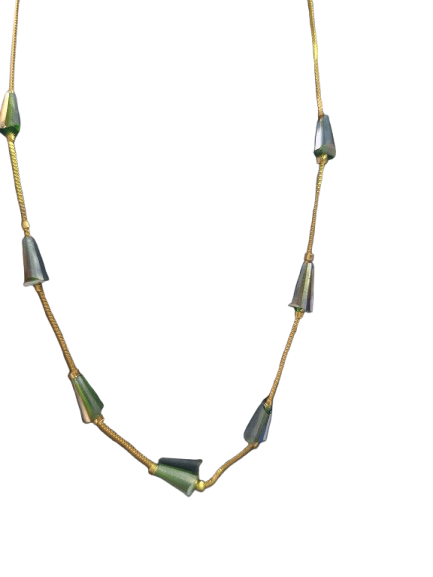 multi colour crystal cutting cube round women chain