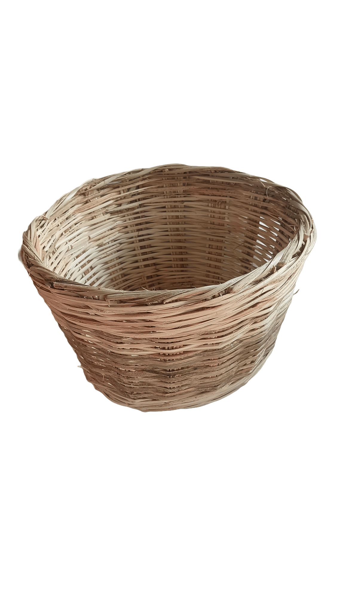 Handwoven Wicker Basket with Lid for Storage and Organization