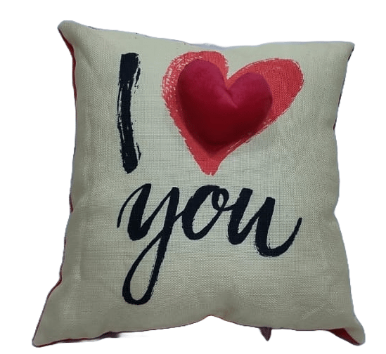 I Love You Throw Pillow - 18" x 18" - Perfect for Valentine's Day, Anniversaries, and More