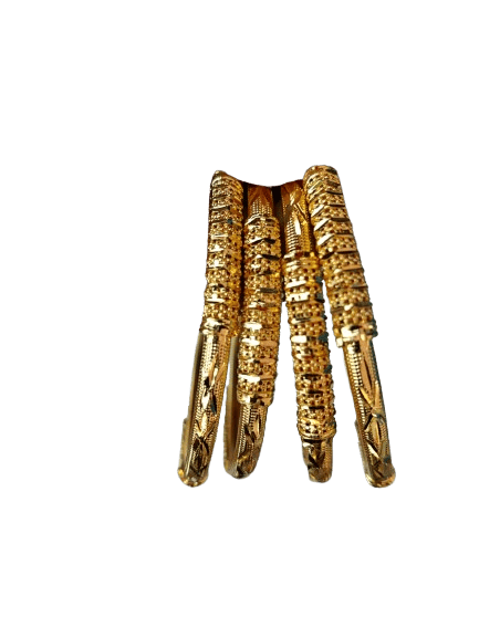 One gram Gold Bangles Set of 4