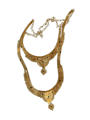 Bridal Gold Plated Traditional Indian Necklace Set