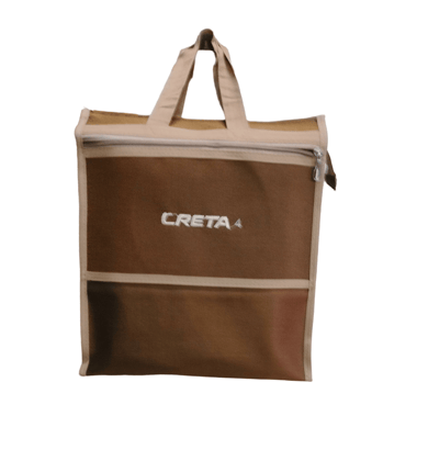 Creta Mesh Tote Bag with Zipper Closure Creta Mesh Tote Bag with Zipper Closure
