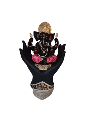 Black Lord Ganesha statue Black Lord Ganesha statue