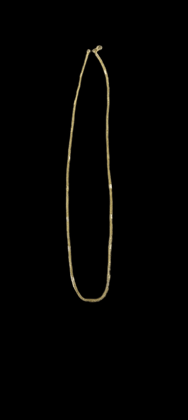 14K Gold Box Chain Necklace