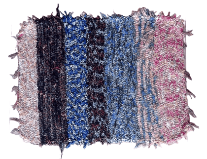 Colorful Handwoven Cotton Rug