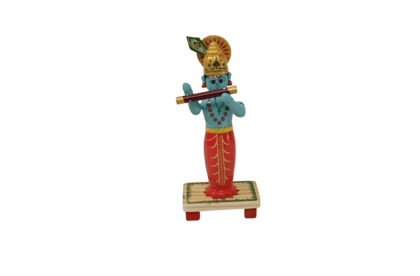 Wooden Flute Krishna Decorative Item Wooden Flute Krishna Decorative Item