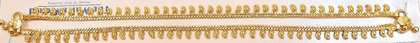 Gold Plated Traditional Indian Payal Anklet With Bells
