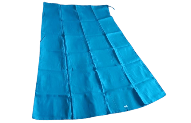 NLR URBAN Readymade Cotton Silk Blue Petticoat Skirt Half Saree Stiched