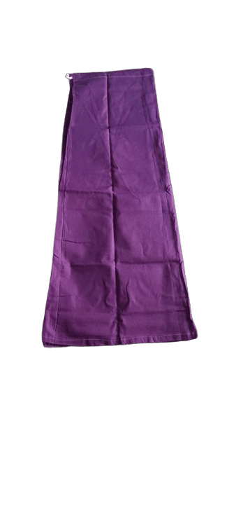 NLR URBAN Cotton Plain Petticoat Skirt Slit Long Inner Wear for Women & Girls