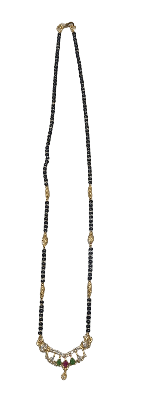 22K Gold Plated Traditional Marathi Mangalsutra