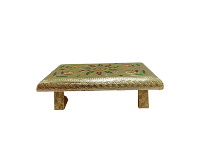 Wooden Pooja Chowki (5 inch)