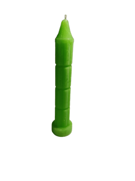 NLR RURAL Green Pillar Candle