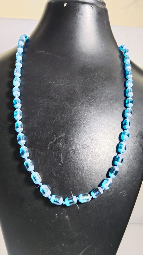 Blue Beaded Necklace