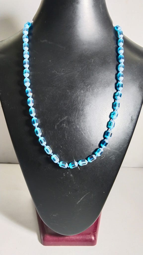 Blue Beaded Necklace