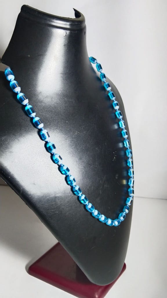 Blue Beaded Necklace
