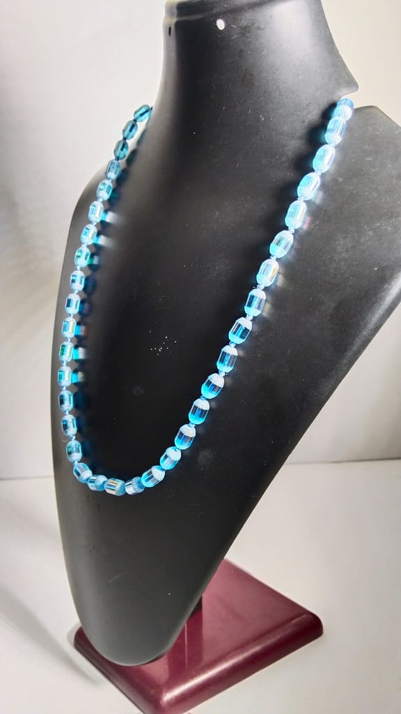 Blue Beaded Necklace