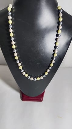 Multi-Color Beaded Necklace