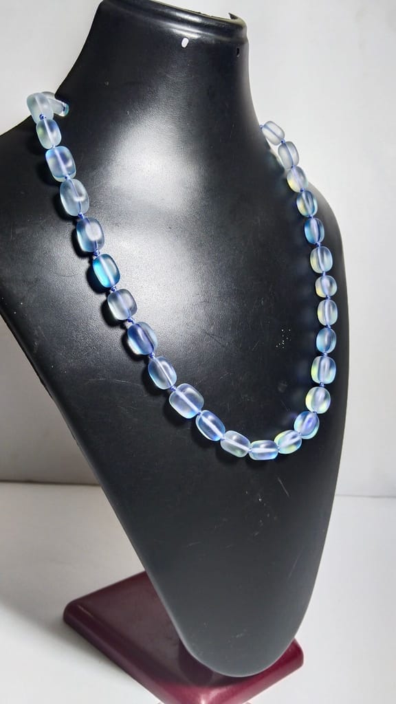 Moonstone Iridescent Gemstone Necklace
