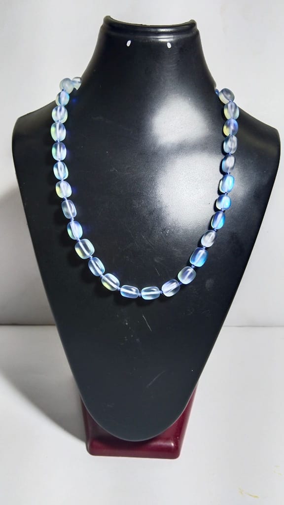 Moonstone Iridescent Gemstone Necklace
