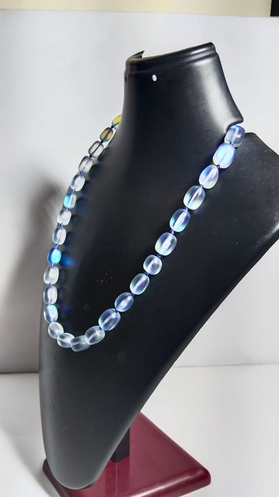 Moonstone Iridescent Gemstone Necklace