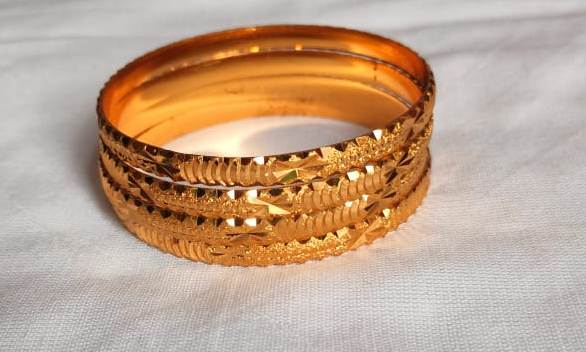 Rold Gold Bangles Set of 4 - Bangles & Bracelets | Buy online on ZillyBuy