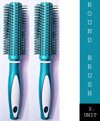 2 Piece Round Hair Brush for Women and Men, Professional Hair Styling Brush, Hair Brush for Blow Drying, Hair Brush for Women and Men, Hair Brush for Men