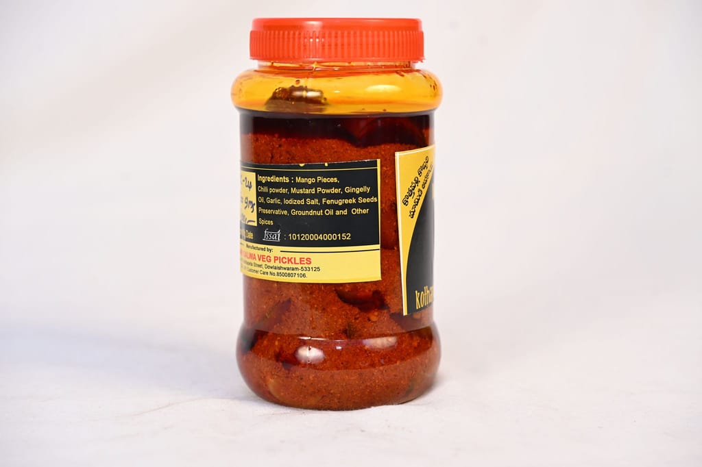 Mann Salwa Uthapalli Kobari Mango Pickle