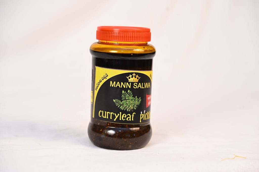 Mann Salwa Curry Leaf Pickle - Andhra Style