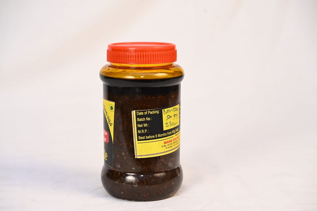 Mann Salwa Curry Leaf Pickle - Andhra Style
