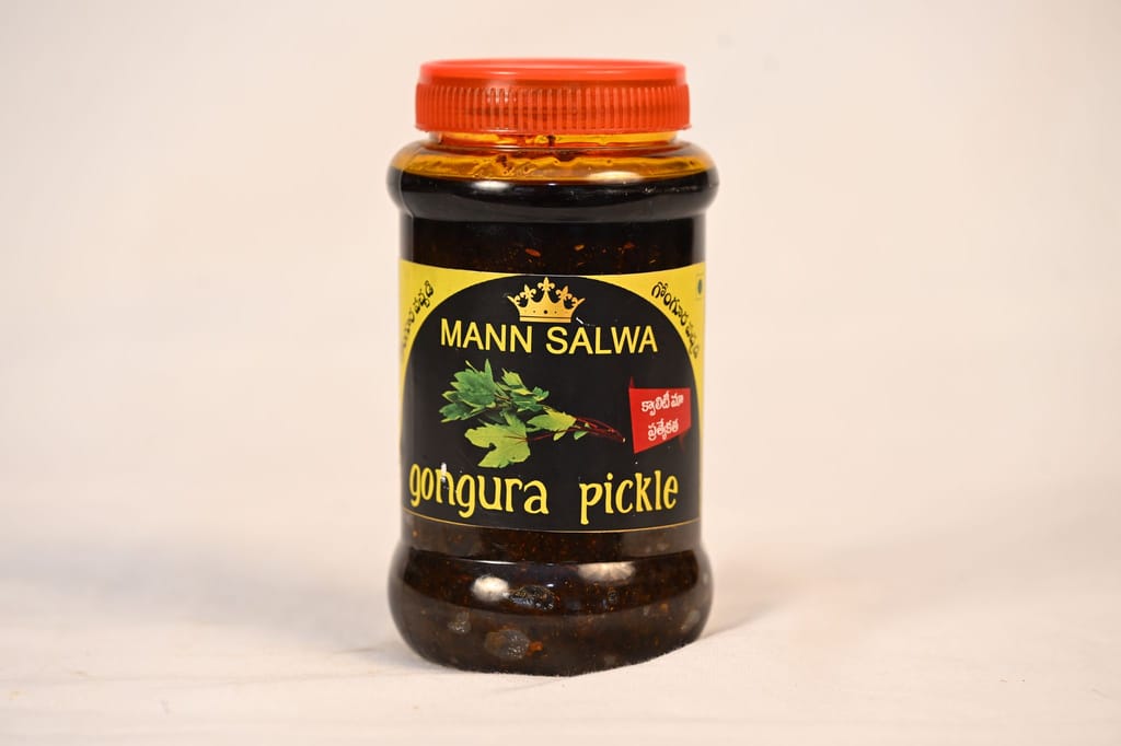 Mann Salwa Gongura Pickle