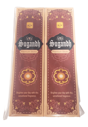 "2-Pack of Sugandh Premium Incense Sticks"